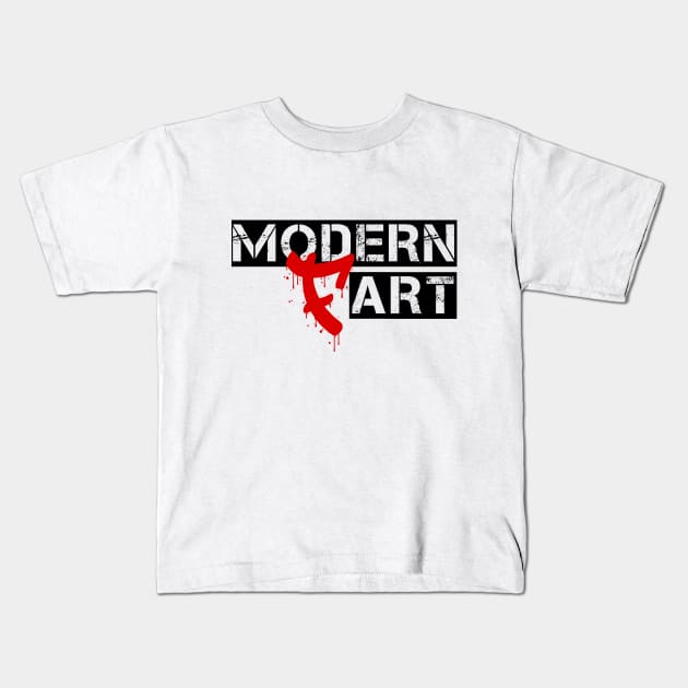 Modern (F) Art Kids T-Shirt by Smurnov